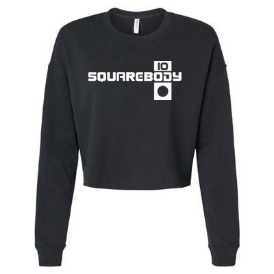 Classic Square body Emblem C10 truck Old school truck Cropped Pullover Crew