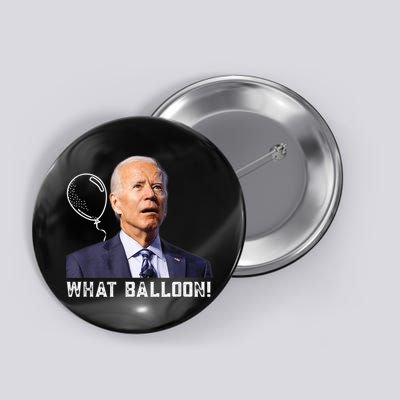 Chinese Spy Balloon Funny Surveillance Joe Biden Button