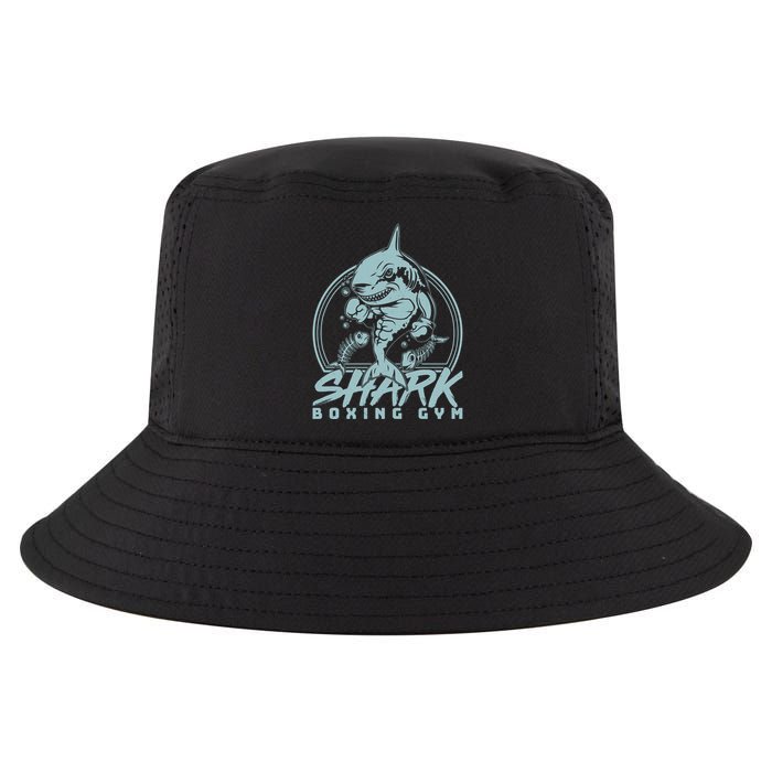 Cool Shark Boxing Gym Logo Cool Comfort Performance Bucket Hat