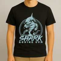 Cool Shark Boxing Gym Logo T-Shirt