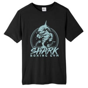 Cool Shark Boxing Gym Logo Tall Fusion ChromaSoft Performance T-Shirt