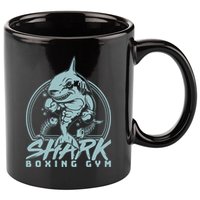 Cool Shark Boxing Gym Logo 11oz C Handle Ceramic Mug