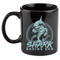Cool Shark Boxing Gym Logo 11oz C Handle Ceramic Mug
