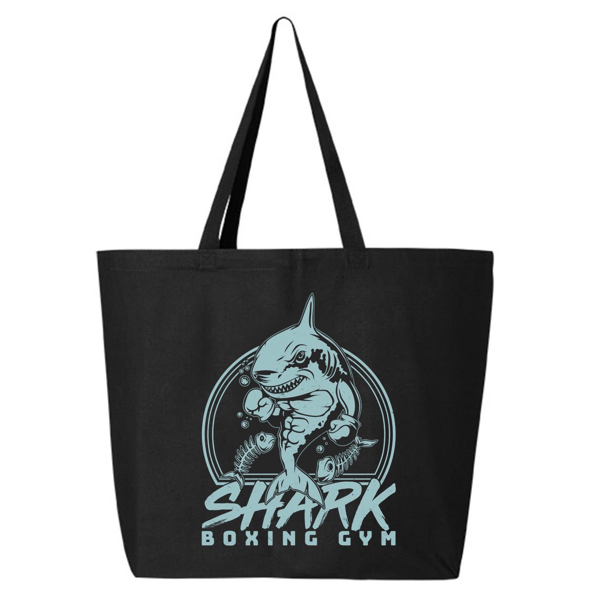 Cool Shark Boxing Gym Logo 25L Jumbo Tote