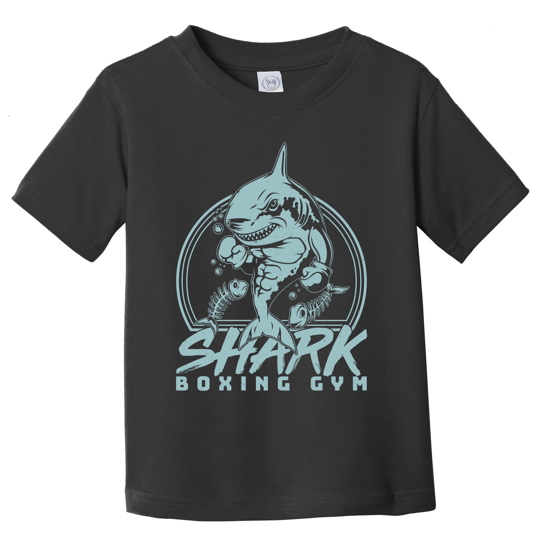 Cool Shark Boxing Gym Logo Toddler T-Shirt