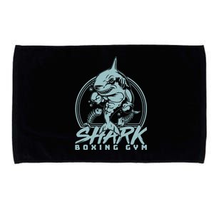 Cool Shark Boxing Gym Logo Microfiber Hand Towel