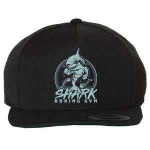 Cool Shark Boxing Gym Logo Wool Snapback Cap