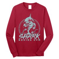 Cool Shark Boxing Gym Logo Long Sleeve Shirt