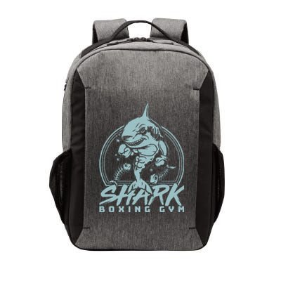 Cool Shark Boxing Gym Logo Vector Backpack