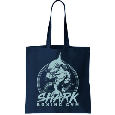 Cool Shark Boxing Gym Logo Tote Bag