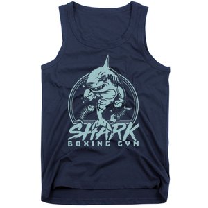 Cool Shark Boxing Gym Logo Tank Top