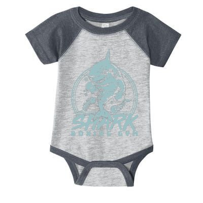 Cool Shark Boxing Gym Logo Infant Baby Jersey Bodysuit