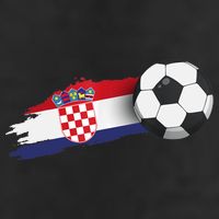 Croatia Soccer Ball Adult Drive Performance Visor