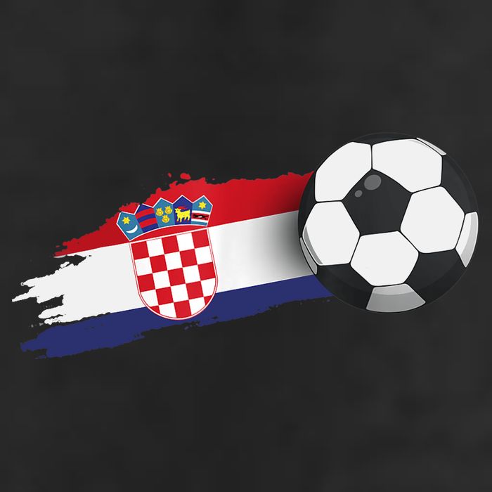 Croatia Soccer Ball Adult Drive Performance Visor