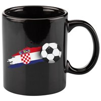 Croatia Soccer Ball 11oz C Handle Ceramic Mug