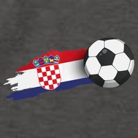 Croatia Soccer Ball Vector Backpack