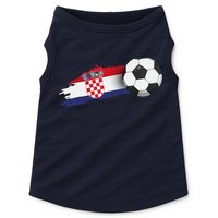 Croatia Soccer Ball Doggie Tank