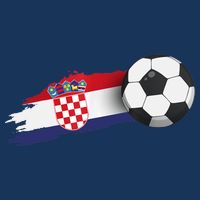 Croatia Soccer Ball Doggie Tank