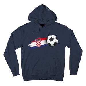 Croatia Soccer Ball Hoodie