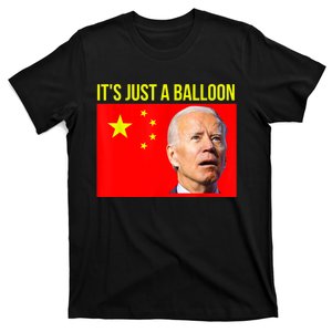 Chinese Spy Balloon Funny Surveillance Joe Biden Humor T-Shirt