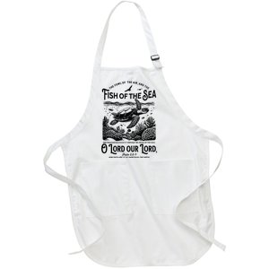 Christian Shirts Bible Verse Full-Length Apron With Pockets