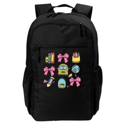 Coquette School Bows Young Learners 100 Days Of School Daily Commute Backpack