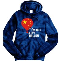 Chinese Surveillance Balloon I'm Not a Spy Ballon Usa Tie Dye Hoodie