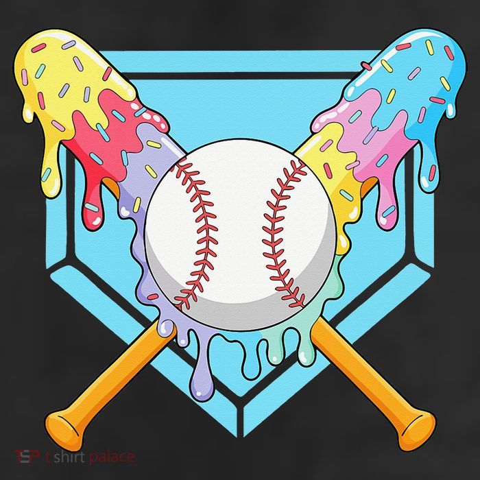 Cool Sport Baseball Home Plate Drip With Sprinkles Drip Cool Comfort Performance Bucket Hat