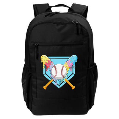 Cool Sport Baseball Home Plate Drip With Sprinkles Drip Backpack