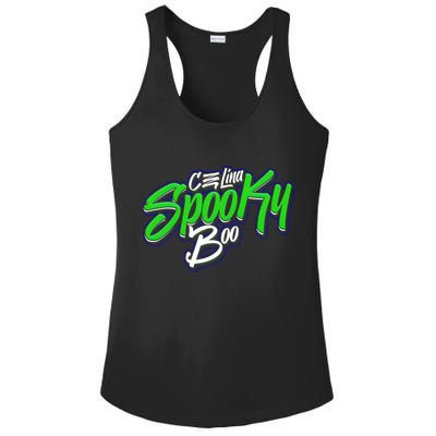 Celina Spooky Boo Ladies PosiCharge Competitor Racerback Tank