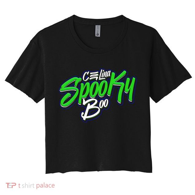 Celina Spooky Boo Crop Top