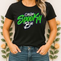 Celina Spooky Boo Womens T-Shirt