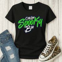 Celina Spooky Boo Womens T-Shirt