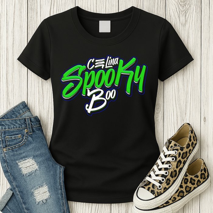 Celina Spooky Boo Womens T-Shirt