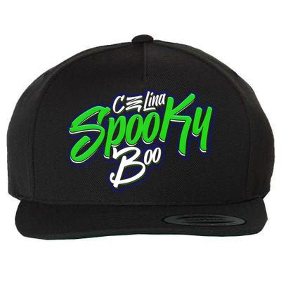 Celina Spooky Boo Wool Snapback Cap
