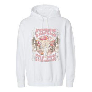 Chris Stapleton Bullhead Chris Stapleton Tour Garment-Dyed Fleece Hoodie