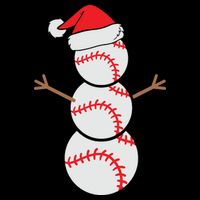 Christmas Snowman Baseball Santa Hat Xmas 16 in Basic Backpack