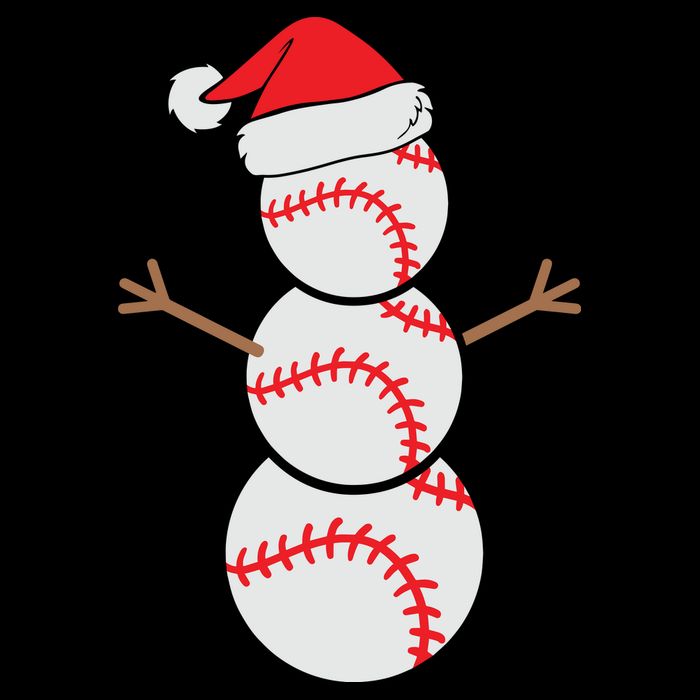 Christmas Snowman Baseball Santa Hat Xmas 16 in Basic Backpack