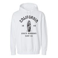 California Santa Barbara Surf Co Garment-Dyed Fleece Hoodie