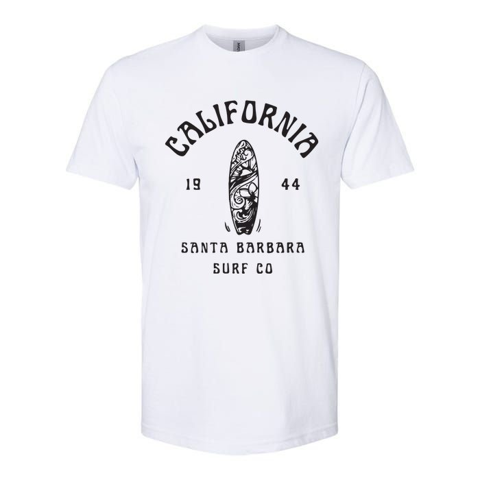 California Santa Barbara Surf Co Softstyle CVC T-Shirt