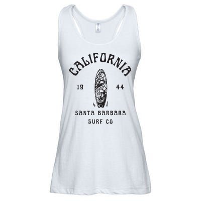 California Santa Barbara Surf Co Ladies Essential Flowy Tank