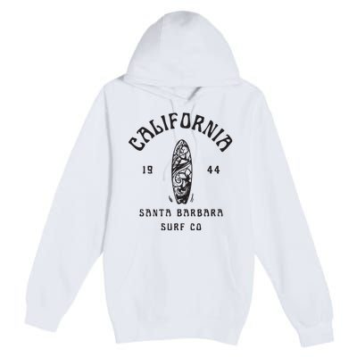 California Santa Barbara Surf Co Premium Pullover Hoodie