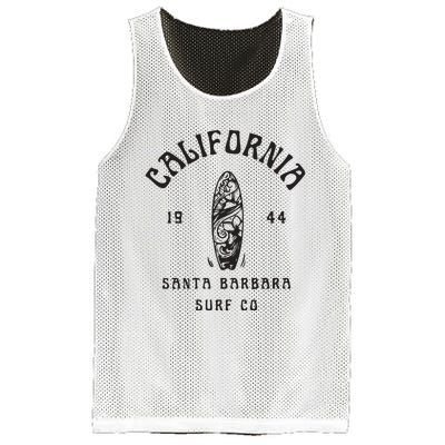 California Santa Barbara Surf Co Mesh Reversible Basketball Jersey Tank