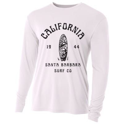 California Santa Barbara Surf Co Cooling Performance Long Sleeve Crew
