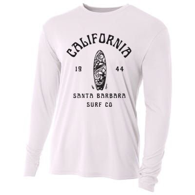 California Santa Barbara Surf Co Cooling Performance Long Sleeve Crew