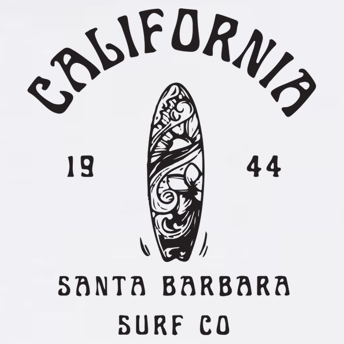 California Santa Barbara Surf Co Cooling Performance Long Sleeve Crew