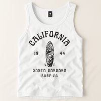 California Santa Barbara Surf Co Tank Top