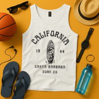 California Santa Barbara Surf Co Tank Top