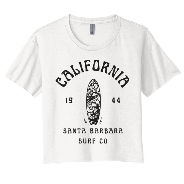 California Santa Barbara Surf Co Crop Top