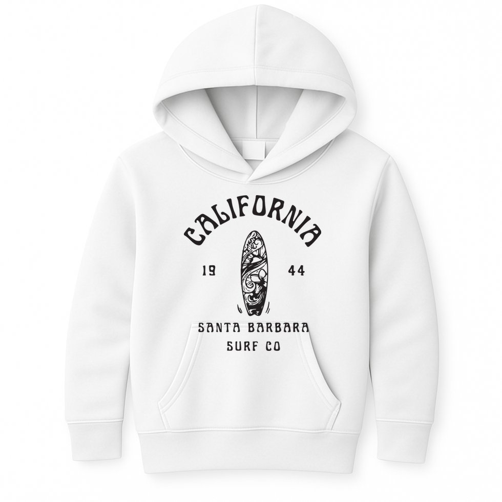 California Santa Barbara Surf Co Kids Hoodie